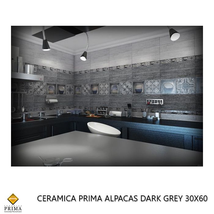 Ceramica Prima Alpacas Dark Grey 30x60