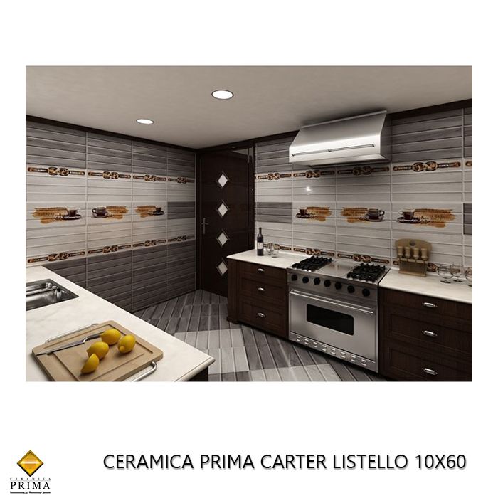 Ceramica Prima Carter Listello 10x60