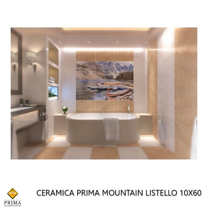 Ceramica Prima Mountain Listello 10x60