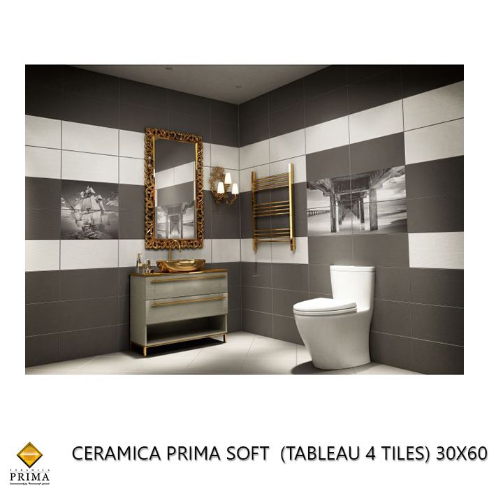 Ceramica Prima Soft (Tableau 4 Tiles) 30x60