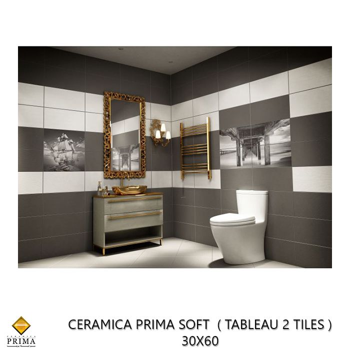 Ceramica Prima Soft ( Tableau 2 Tiles ) 30x60