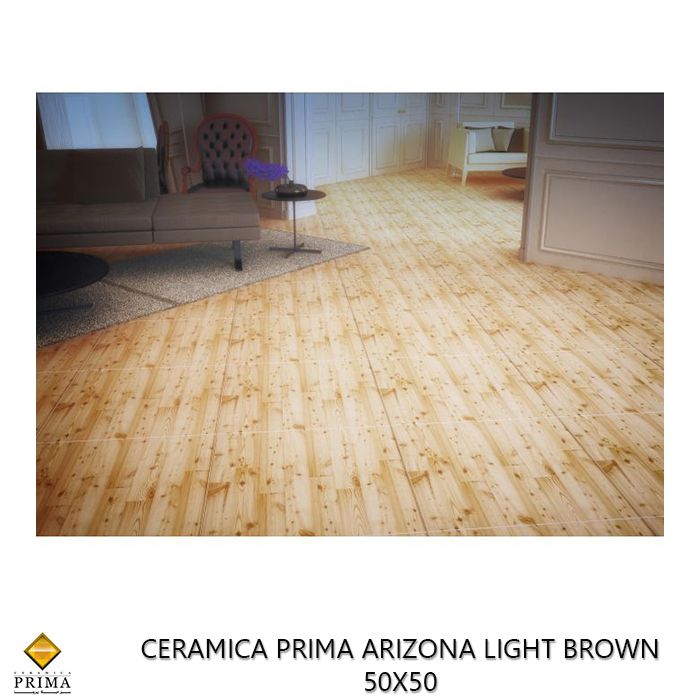 Ceramica Prima Arizona Light Brown 50x50