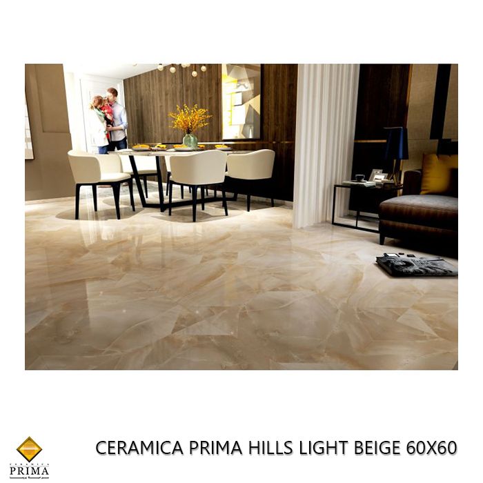 Ceramica Prima Hills Light Beige 60x60