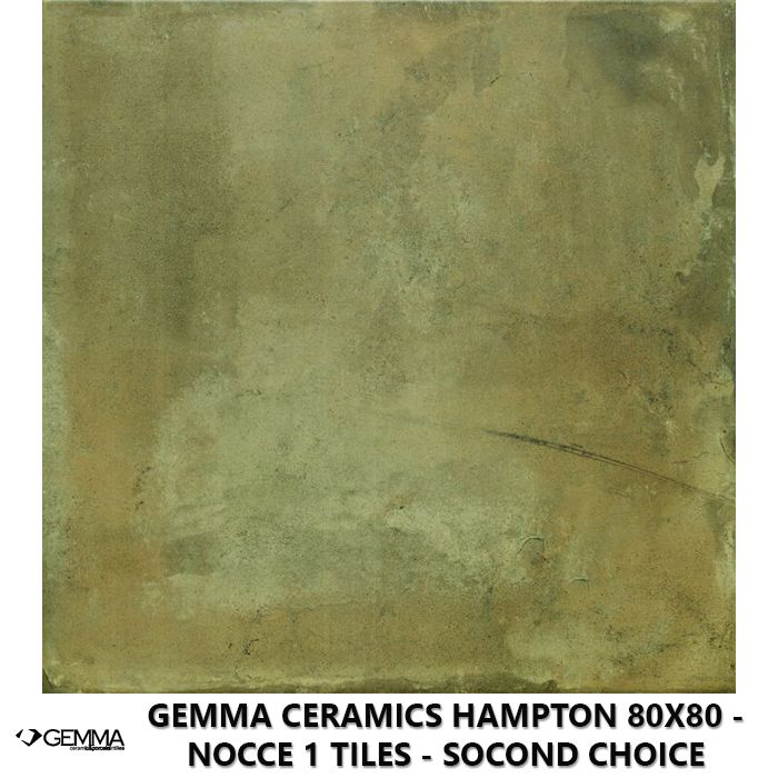 Gemma Ceramics Hampton 80x80 - Nocce 1 Tiles - Socond Choice
