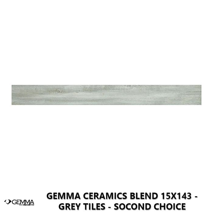 Gemma Ceramics Blend 15x143 - Grey Tiles - Socond Choice
