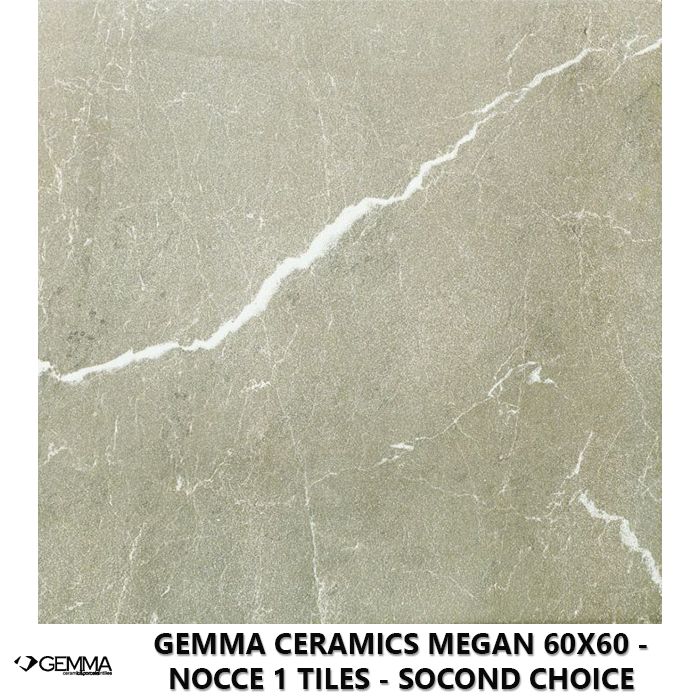 Gemma Ceramics Megan 60x60 - Nocce 1 Tiles - Socond Choice