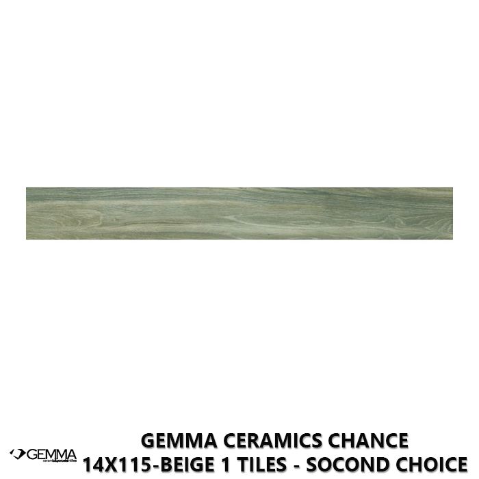Gemma Ceramics Chance 14x115-Beige 1 Tiles - Socond Choice