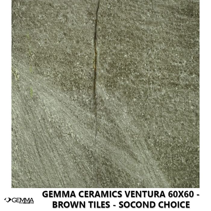 Gemma Ceramics Ventura 60x60 - Brown Tiles - Socond Choice