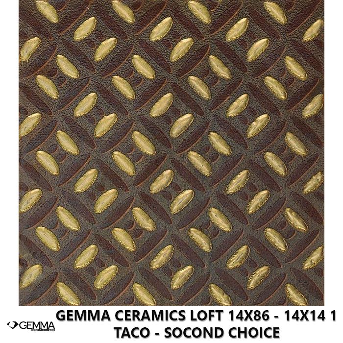 Gemma Ceramics Loft 14x86 - 14x14 1 Taco - Socond Choice