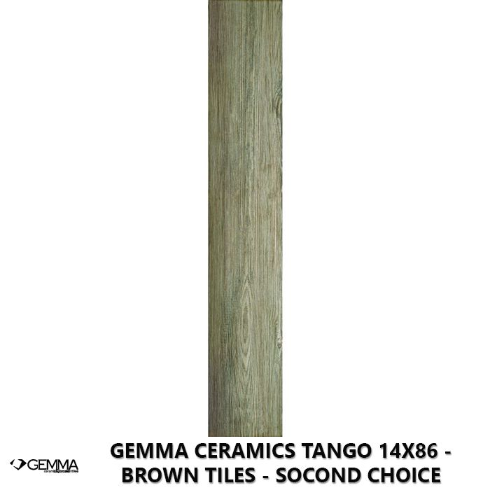 Gemma Ceramics Tango 14x86 - Brown Tiles - Socond Choice