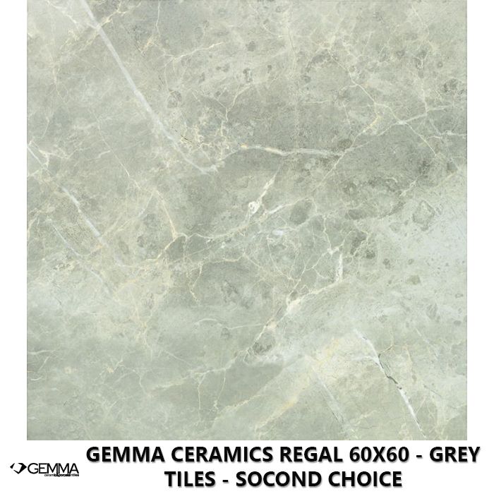 Gemma Ceramics Regal 60x60 - Grey Tiles - Socond Choice