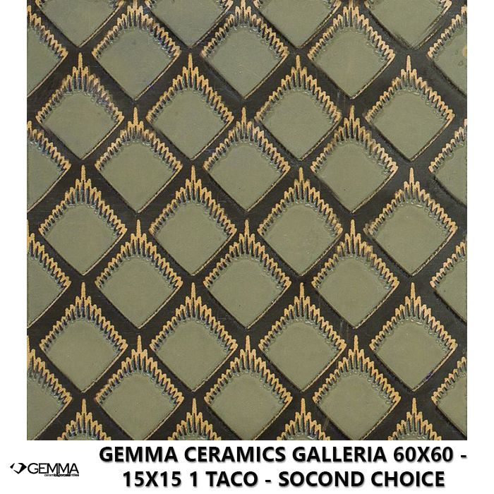 Gemma Ceramics Galleria 60x60 - 15x15 1 Taco - Socond Choice