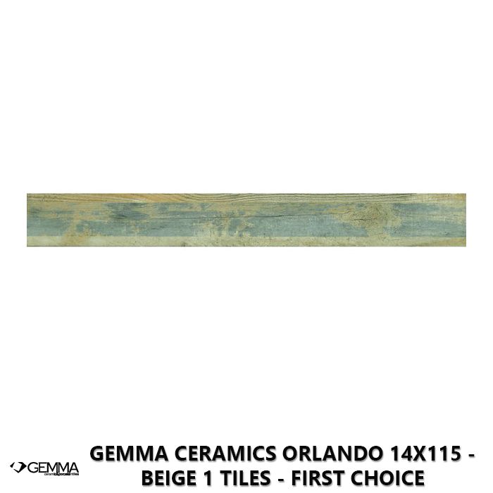 Gemma Ceramics Orlando 14x115 - Beige 1 Tiles - First Choice