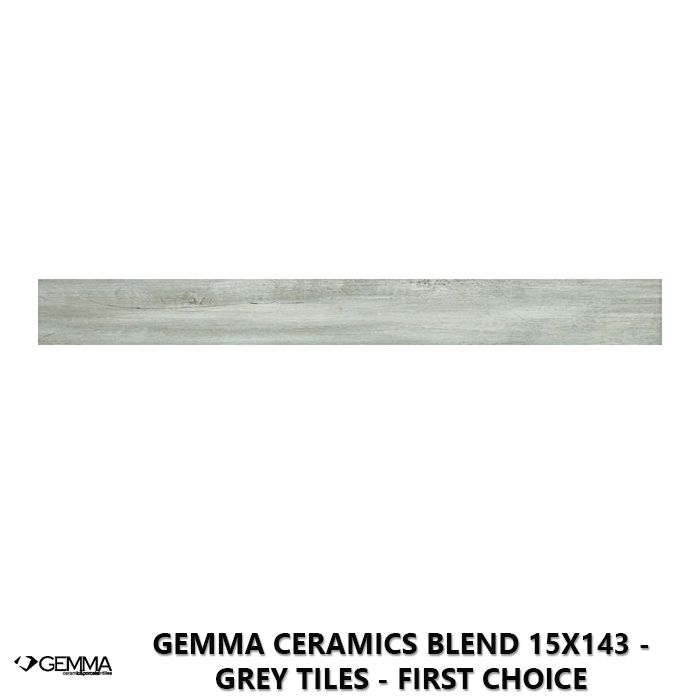 Gemma Ceramics Blend 15x143 - Grey Tiles - First Choice