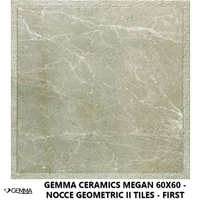 Gemma Ceramics Megan 60x60 - Nocce Geometric II Tiles - First Choice