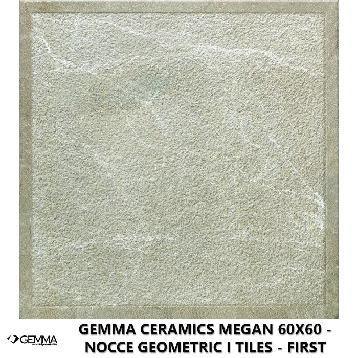 Gemma Ceramics Megan 60x60 - Nocce Geometric I Tiles - First Choice