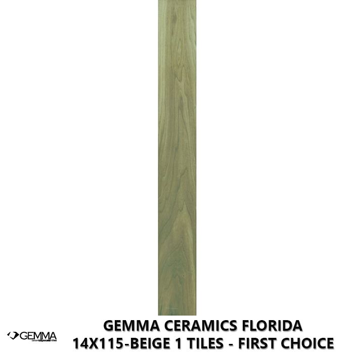 Gemma Ceramics Florida 14x115-Beige 1 Tiles - First Choice