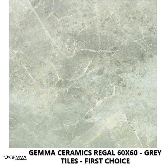 Gemma Ceramics Regal 60x60 - Grey Tiles - First Choice