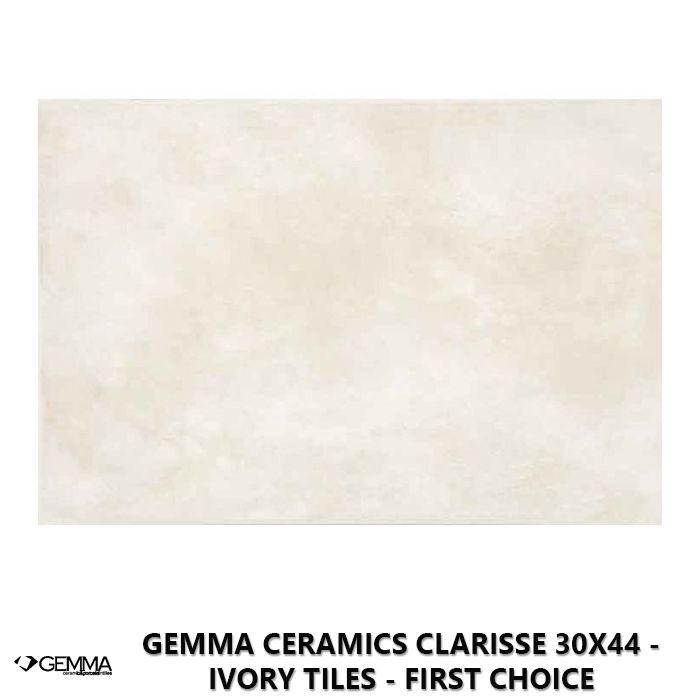 Gemma Ceramics Clarisse 30x44 - Ivory Tiles - First Choice