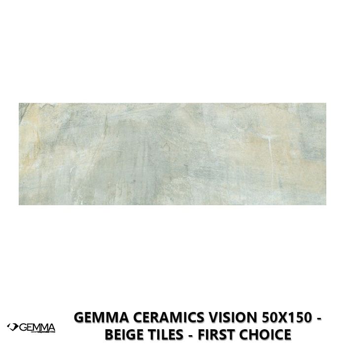 Gemma Ceramics Vision 50x150 - Beige Tiles - First Choice
