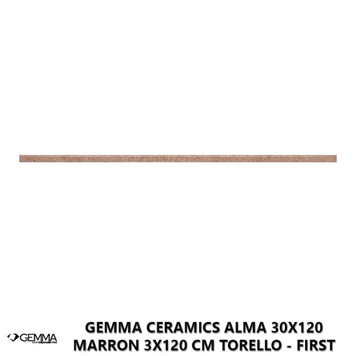 Gemma Ceramics Alma 30x120 Marron 3x120 cm Torello - First Choice