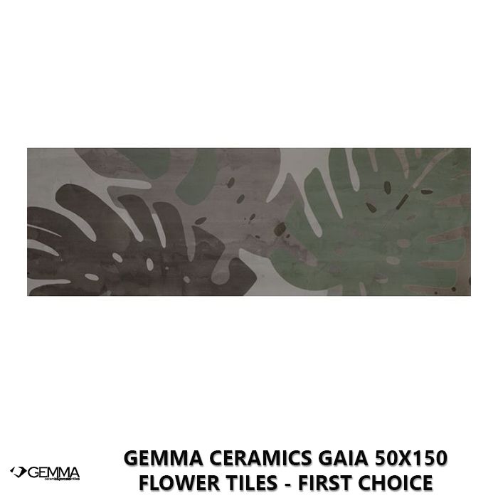 Gemma Ceramics Gaia 50x150 Flower Tiles - First Choice