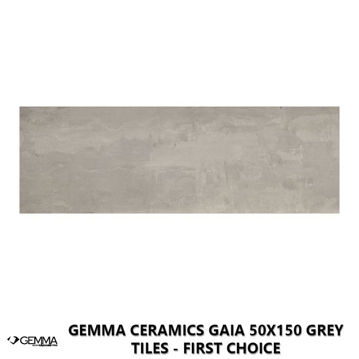Gemma Ceramics Gaia 50x150 Grey Tiles - First Choice