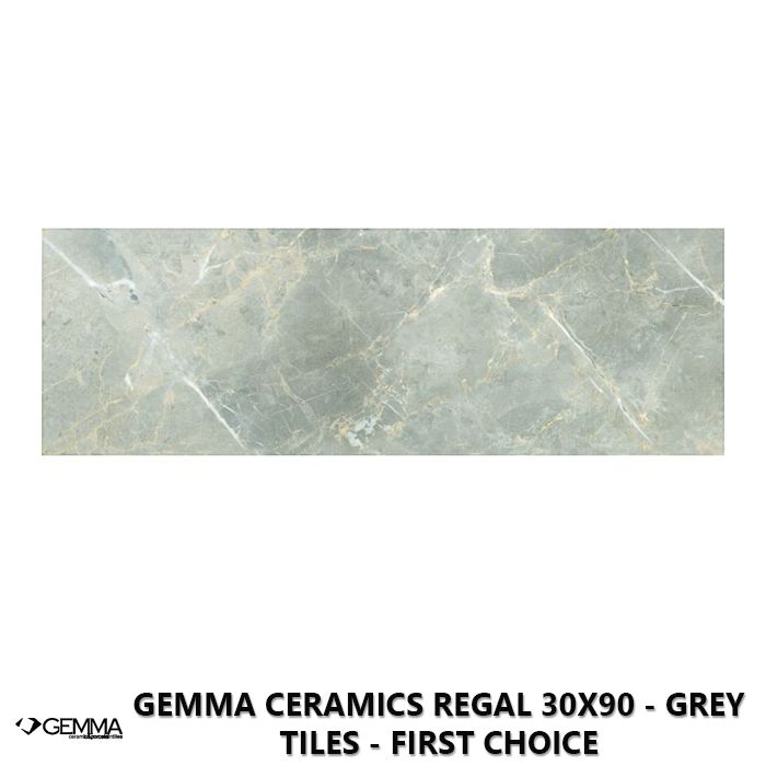 Gemma Ceramics Regal 30x90 - Grey Tiles - First Choice