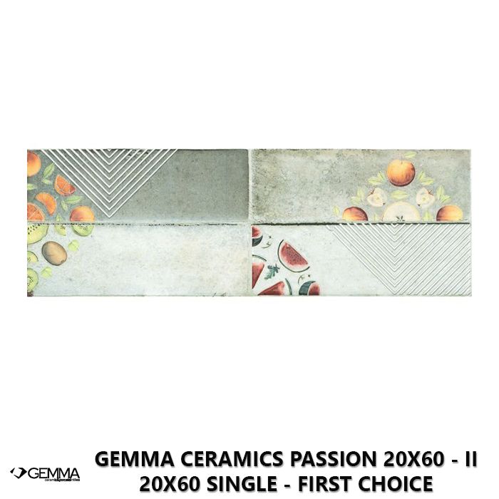 Gemma Ceramics Passion 20x60 - II 20x60 Single - First Choice