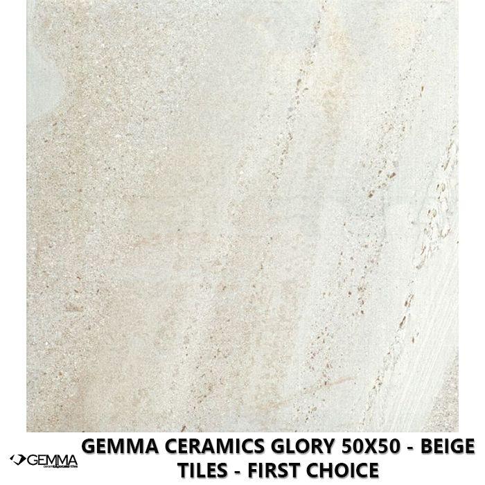 Gemma Ceramics Glory 50x50 - Beige Tiles - First Choice