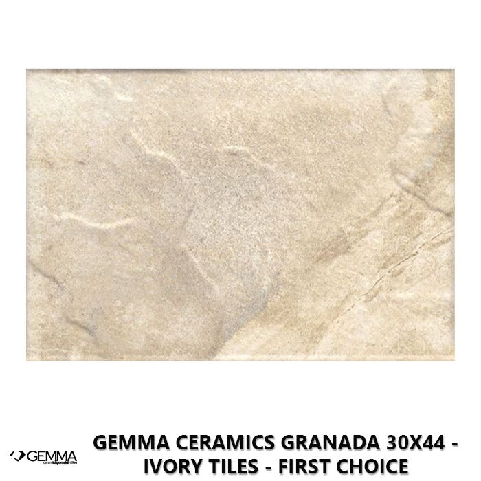 Gemma Ceramics Granada 30x44 - Ivory Tiles - First Choice