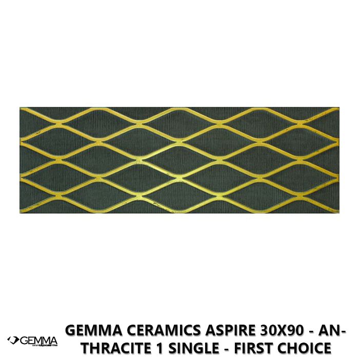 Gemma Ceramics Aspire 30x90 - Anthracite 1 Single - First Choice