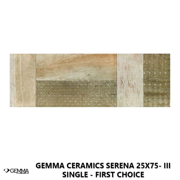 Gemma Ceramics Serena 25x75- III Single - First Choice