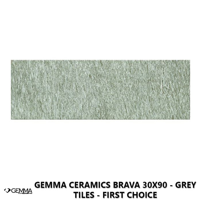 Gemma Ceramics Brava 30x90 - Grey Tiles - First Choice