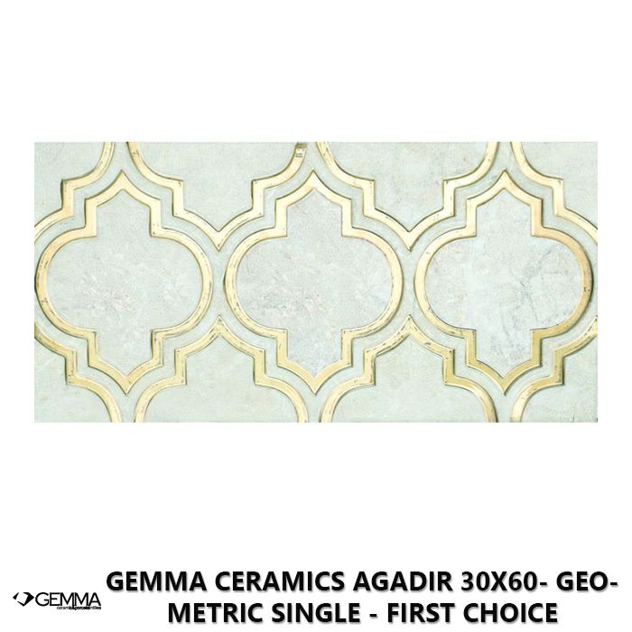 Gemma Ceramics Agadir 30x60- Geometric Single - First Choice