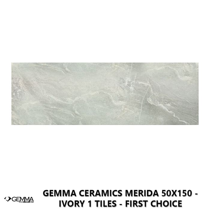 Gemma Ceramics Merida 50x150 - Ivory 1 Tiles - First Choice
