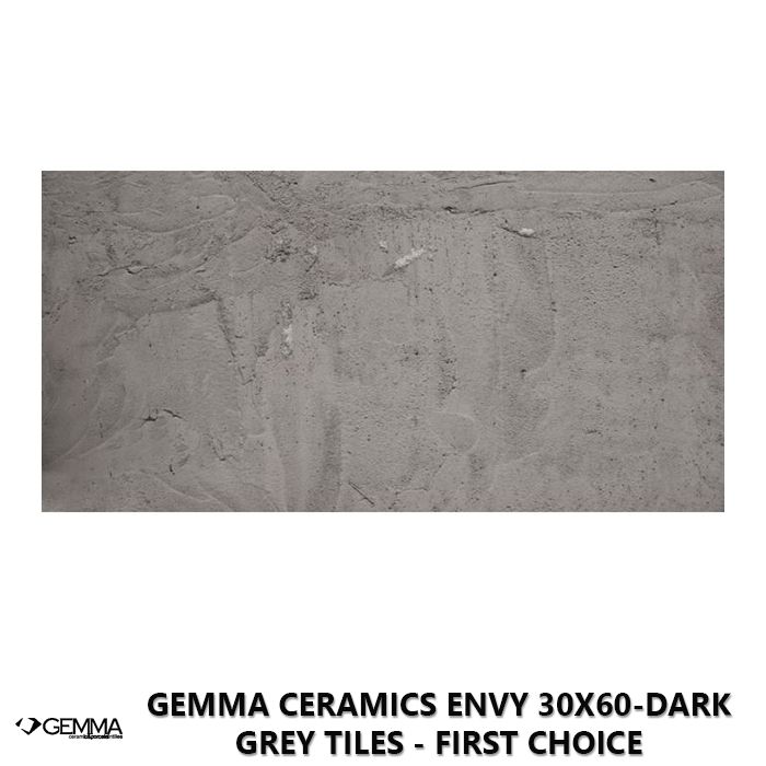 Gemma Ceramics Envy 30x60-Dark Grey Tiles - First Choice