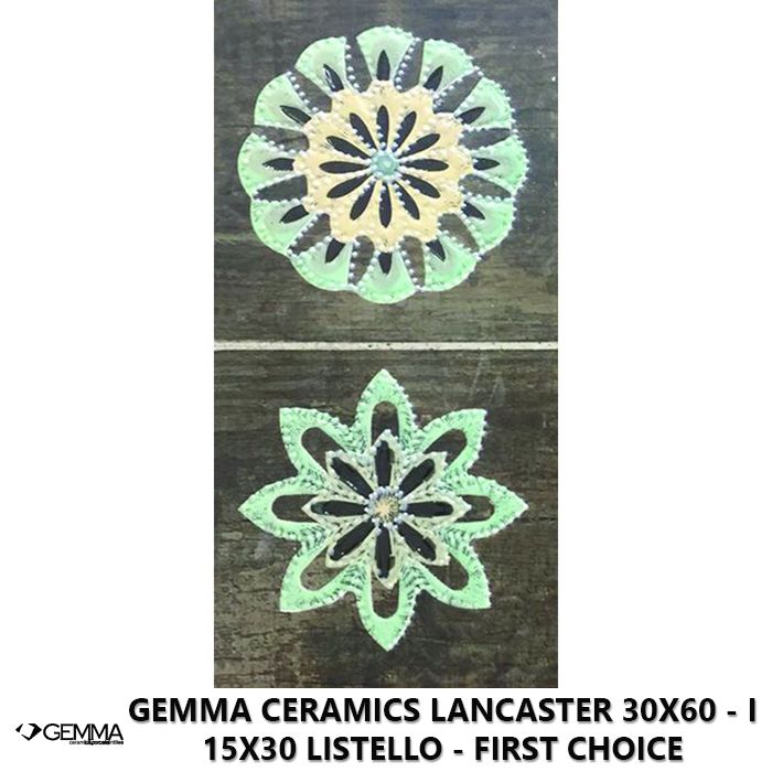 Gemma Ceramics Lancaster 30x60 - I 15x30 Listello - First Choice