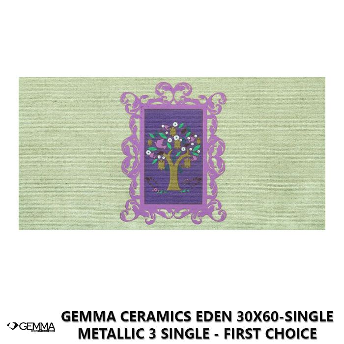 Gemma Ceramics Eden 30x60-Single Metallic 3 Single - First Choice