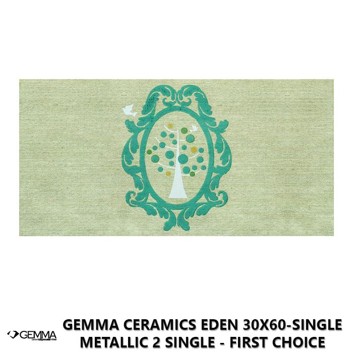 Gemma Ceramics Eden 30x60-Single Metallic 2 Single - First Choice