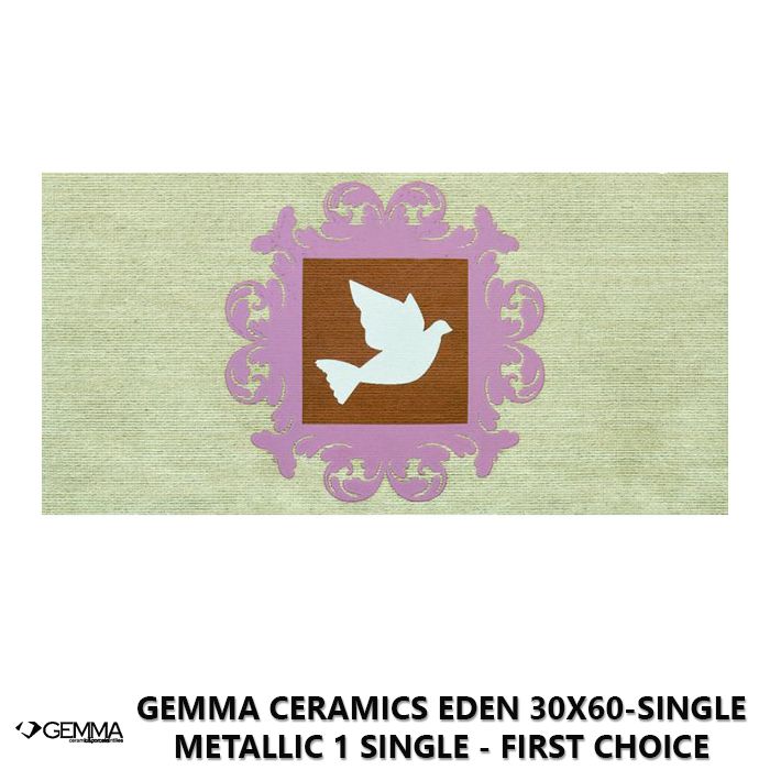 Gemma Ceramics Eden 30x60-Single Metallic 1 Single - First Choice