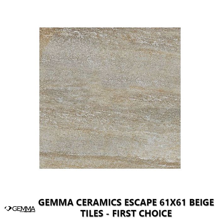 Gemma Ceramics Escape 61x61 Beige Tiles - First Choice