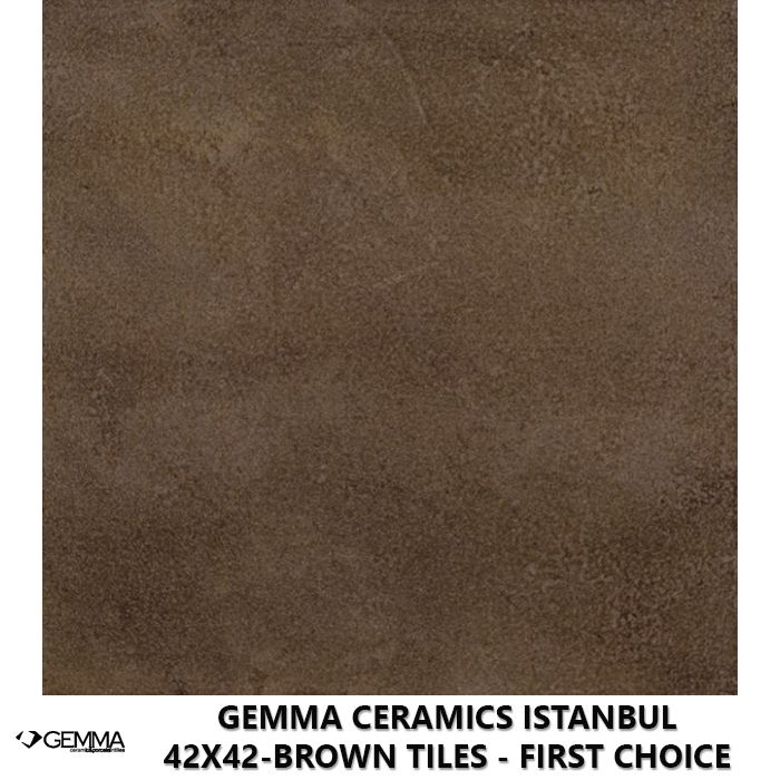 Gemma Ceramics Istanbul 42x42-Brown Tiles - First Choice