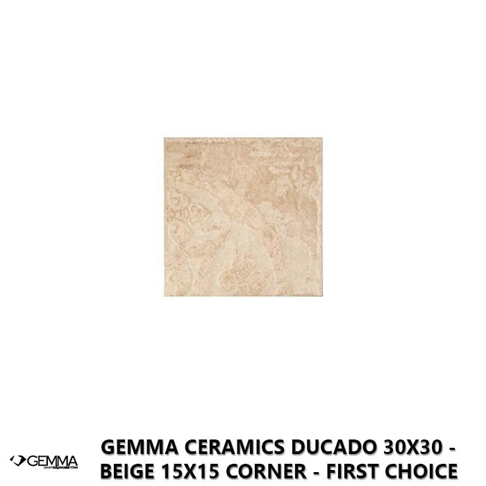 Gemma Ceramics Ducado 30x30 - Beige 15x15 Corner - First Choice
