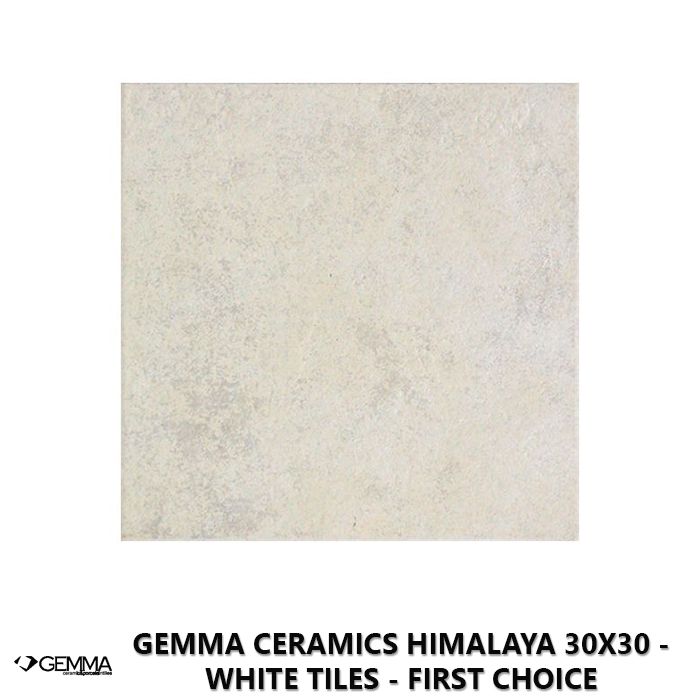 Gemma Ceramics Himalaya 30x30 - White Tiles - First Choice