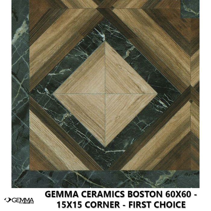 Gemma Ceramics Boston 60x60 - 15x15 Corner - First Choice