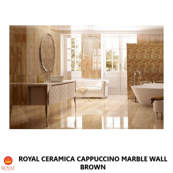 Royal Ceramica CAPPUCCINO MARBLE WALL brown
