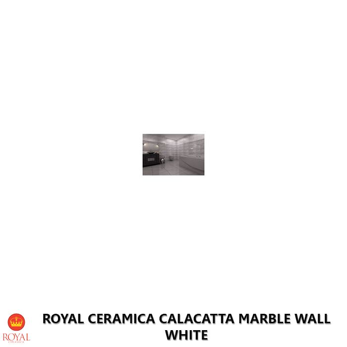 Royal Ceramica CALACATTA MARBLE WALL white