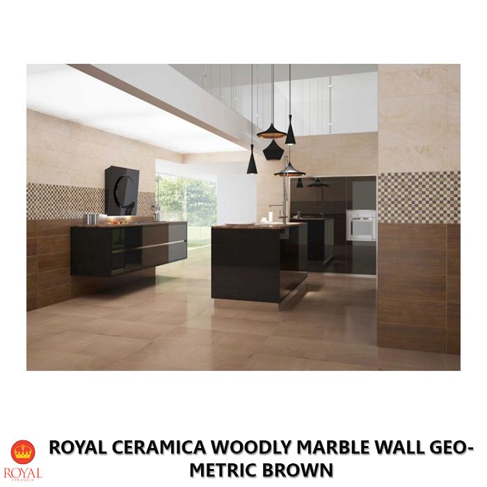 Royal Ceramica WOODLY MARBLE WALL geometric brown