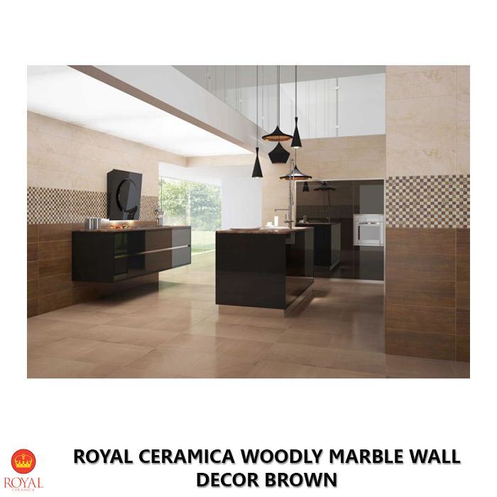 Royal Ceramica WOODLY MARBLE WALL decor brown